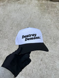 Destroy Demons 5 Panel Black & White