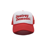 Racing Red Demons Foam Trucker