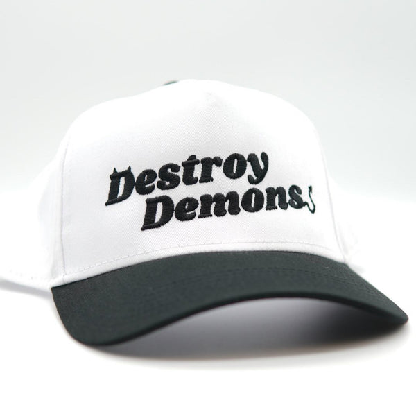 Destroy Demons 5 Panel Black & White